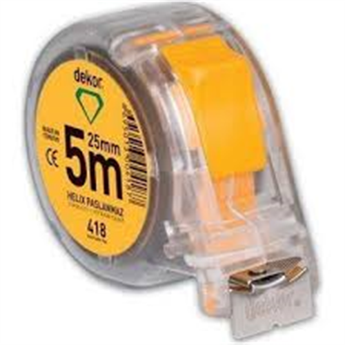 HASSAN ŞERİT METRE ŞEFFAF 10MX25MM